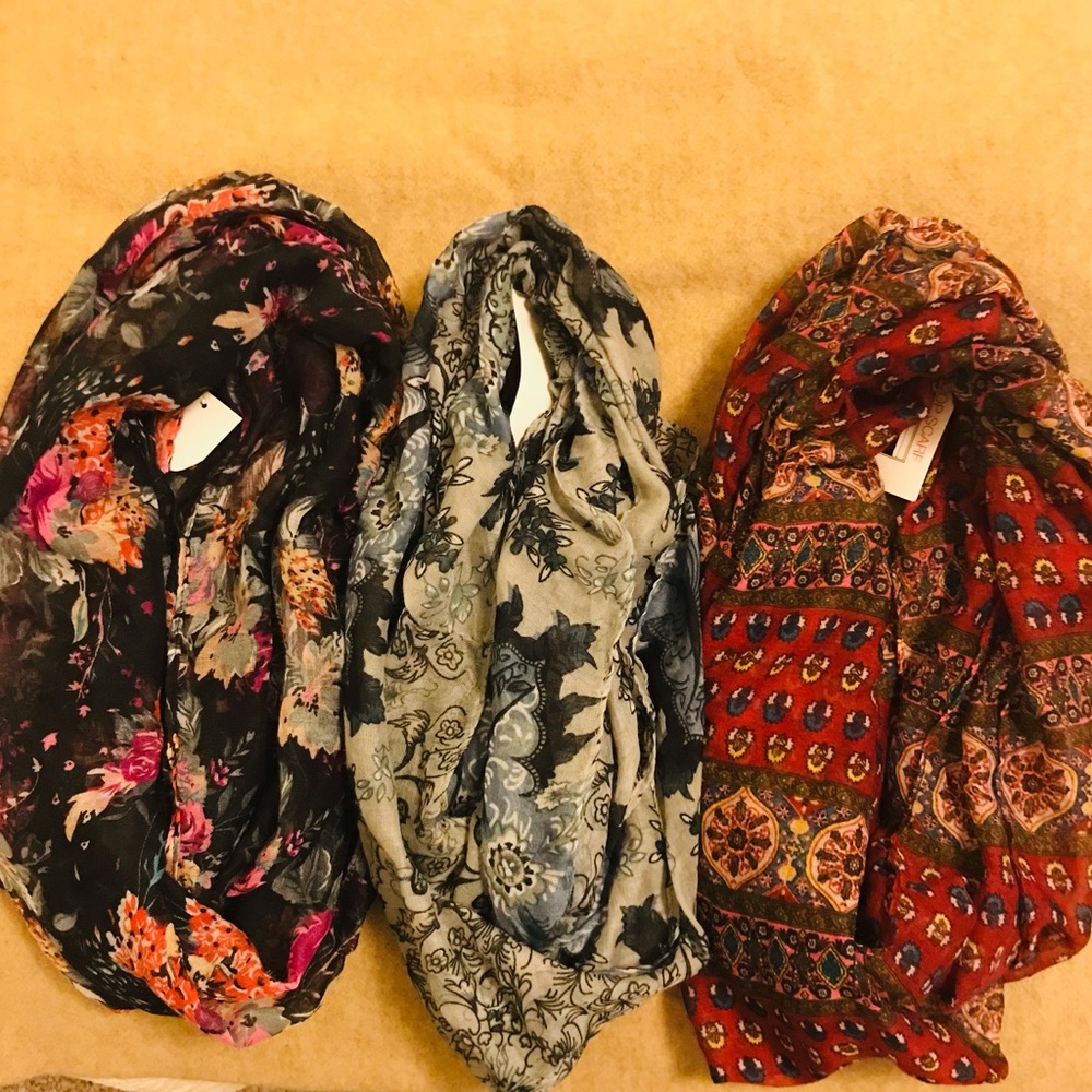 Infinity Scarves 3 Multi color